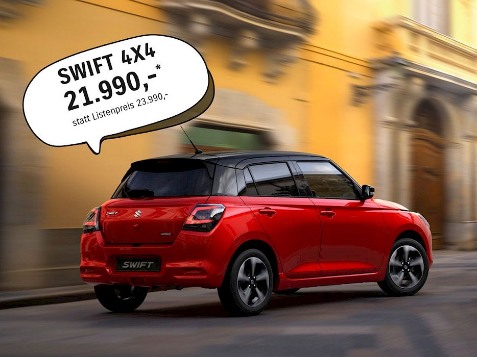 Blüh auf mit unserer Suzuki Aktion